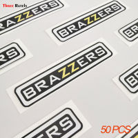 50Pcs Three Ras Brazzers Car Motorcycle Sticker Waterproof For Laptop Moto Skateboard Luggage Guitar Furnitur Decal Stickers