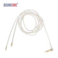 2Pin Silver Earphone Cable Wire for In-ear Monitor Fits for 1964 w4r um3x es3 es5