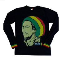 Bob Marley reggae rasta jamaica rege regge Long Sleeve T-Shirt{plenty}