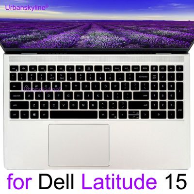 Keyboard Cover for Dell Latitude 3520 3510 3500 3550 3560 3570 3580 3590 3000 Silicone Protector Skin Case Film Accessories 15 Keyboard Accessories