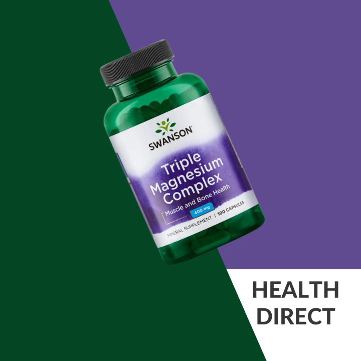 SWANSON Triple Magnesium Complex 400 mg 100 capsules Lazada PH