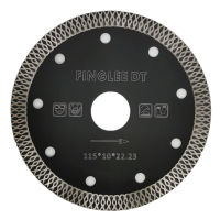 FINGLEE 3.545 5"79"Porcelain Tile Ceramic Diamond Cutting Blade Disc for Dry Saw Marble Cutter Super Thin Stone