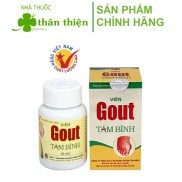 Viên Gout Tâm Bình - Hỗ trợ giảm axit uric, giảm đau do chứng bệnh gout