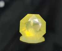 เลมอนควอตซ์ (Lemon Quartz) น้ำหนัก 18.22 ct ขนาด 19.3x10.1 mm พลอยแท้ ราคาดี