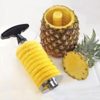 Pineapple Peeler Cutter Stainless Steel Convenient Spiral Pineapple Cutting Machine Fruit Peeling Corer Tool Kitchen Accessories Graters  Peelers Slic