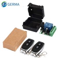 ⊙ GERMA 433Mhz Universal Wireless Remote Control Switch DC 12V 1CH relay Receiver Module RF Transmitter 433 Mhz Remote Controls