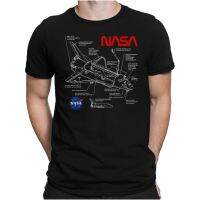 Space Shuttle Nasa MenS Fun T-Shirt Worm 50Th Logo Apollo 11 13 Fitness Plus Size Valentines Gift