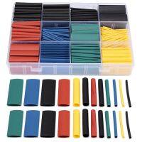 bestselling 530pcs Thermal contra Sleeve cable Heat Shrink Tube termoretractil pvc tube tubing 2:1 Wrap Wire Cable free ship Cable Management