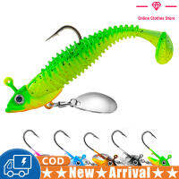 Fast Delivery 5 PCs Jig Heads Swimbait Underspin Jig Heads Hooks With Spinner Blade For Bass Trout Salmon Saltwater Freshwater