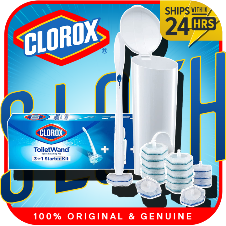 Clorox ToiletWand Disposable Toilet Cleaning System | Lazada