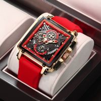 [COD]LIGE Fashion Men S Watch Wristwatch Waterproof Sports Square Quartz Men Chronograph Watch