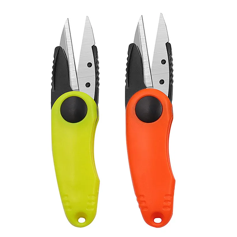 Shrimp-shape Foldable Scissors Fishing Line Cutter Clipper Nipper Quick  Knot Tool Kit Stainless Steel Tackle Buckle Accessories