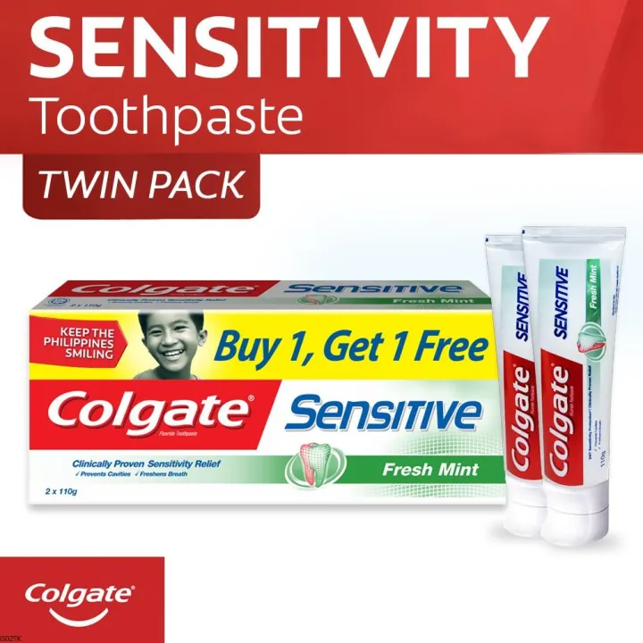 toothpaste for dogs COLGATE Sensitive Fresh Mint 2 x 110g Lazada PH