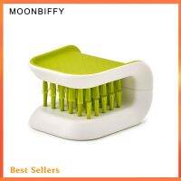 【CC】 Household U-shaped Double-sided and Fork Cleaning Bristle Utensils Hand Guard