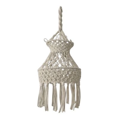 Lamp Shade Ceiling Light Shade Fitting for Living Room, Bedroom and Bathroom, Bulb Not Included (Hand Knitting)