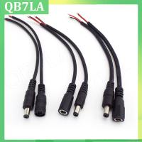 QB7LA shop 16/18/20/22awg 7A 10A DC Male Female Power Supply Connector extension Cable 5.5x2.1mm Copper Wire Current For LED Strip light