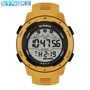 Mens large clearance face digital watches