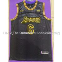 ❂☂ 2022 new men Los Angeles Lakers 6 LeBron James embroidery basketball jerseys jersey snakeskin black gold
