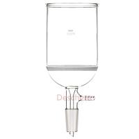 350ml 2440 Glass Buchner FUNNEL 70mm suction FILTER vacuum pants ADAPTER