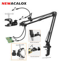 NEWACALOX Soldering Third Hand Adjustable Heat Frame PCB Holder Welding Helping Hands Repair Tool Desoldering Assistant