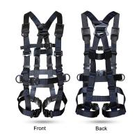 Climbing Safety Belt Outdoor Full Body Harness Aerial Work Safety Belt Self-rescue Protection Seat Belts Anti Fall Protective