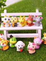 ❀❀ zodiac animals blind box ornaments full set of resin crafts gifts baked cake decorations