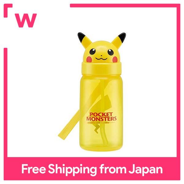 Pokemon water bottle With straw Pikachu Pokemon 350ml PBS3STD