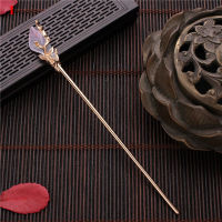 Vintage Chinese Style Hairpins Hair Stick Women Metal Glaze Hair Fork Hair Chopsticks Woman Jewelry Hair Clip Accessories 2021