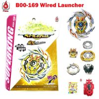 Burst Booster B00-169 First Uranus Limited Sparking SuperKing Launcher Spinning Top Metal Fusion Gyroscope Toys for Children