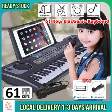 BSL M-1 61 Key Self Learning Portable Keyboard Organ Electronic Music  Digital Piano (M1) - LBS Music World Malaysia
