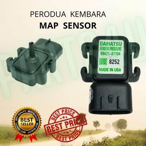 DAIHATSU Genuine MAP SENSOR 3 PIN PERODUA KEMBARA 1.3 8942187104