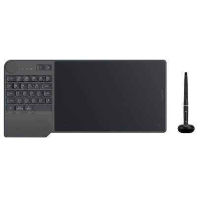 Huion 1 PCS KD200 Wireless Graphics Tablet Drawing Tablet Bluetooth 5.0 Connection 23 Press Key Keyboard Plastic 8192 Levels