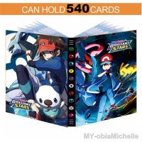 Cartoon 9 Pocket 432 Card Pokemon Album Book Anime Map Game Pokémon cards Collection Holder Binder Folder Top Toys Gift for Kids