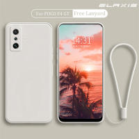 Xiaomi POCO F4 GT เคสโทรศัพท์ตรงขอบซิลิโคนเหลว,ฝาครอบหลังซิลิโคนนิ่มบางเป็นพิเศษป้องกันเลนส์รวมทุกอย่าง