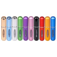 10PCS 5ml Portable Mini Refillable Perfume Bottle Spray Scent Pump Empty Cosmetic Container Atomizer Bottle for Travel Travel Size Bottles Containers