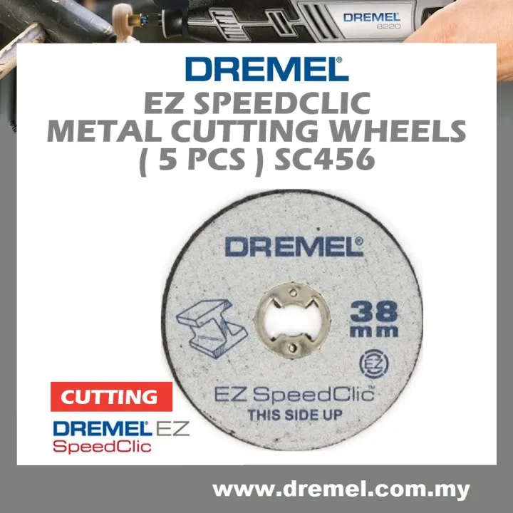 DREMEL SC456 EZ SpeedClic Metal Cutting Wheels (5PCS) | Lazada