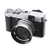 LH-X10 Metal  Hood + 58  Cap For Fujifilm X10 X20 X30