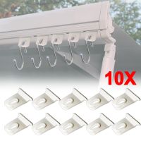 10X Universal White RV Awning Hook Hanging Clothes Party Light Holder For Caravan Camper Outdoor Camping survival Hiking Travel