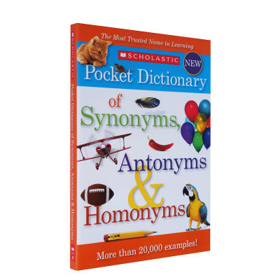 Original pocket dictionary of synonyms antonyms