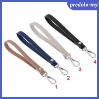 Wristlet Strap Keychain Cellphone Leather Hand Strap with Silver Lock