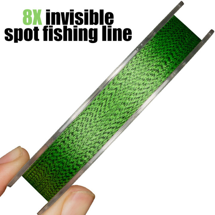 cw-8-stands-invisible-fishing-line-100m-ided-speckle-carp-fishing-ided-spotted-line-pe-multifilament-line-12-90lb
