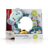 Infantino - Discover &amp; Play Activity Mirror : โมบายกระจกรูปช้าง