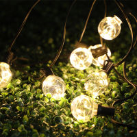 25 Bulbs LED String Light Outdoor G40 Globe Patio Waterproof Lights Plastic housing Copper Wire lamp Decorative Outdoor Backyard