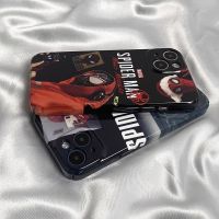 เคส iphone เพลง Spiderman เหมาะสำหรับ Apple 13 เคสโทรศัพท์มือถือ 14 ใหม่ 12promax สร้างสรรค์ Simple 12 เคสฟิล์ม