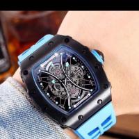 hot style Charlies same watch mens barrel-shaped high-end handsome student trendy non-mechanical luminous quartz