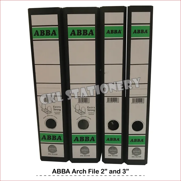 ABBA Silver Lever Arch File 2" and 3" | Lazada