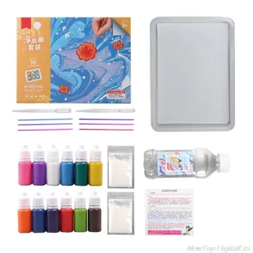 Jar Melo Water Marbling Paint for Kids - Create Beautiful Patterns