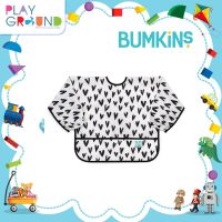 BUMKINS ผ้ากันเปื้อนแขนยาว ผ้ากันเปื้อนเด็ก รุ่น Sleeve Bib เหมาะกับน้อง 6-24 เดือน