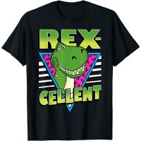 HOT ITEM!!Family Tee Couple Tee  Pixar Toy Story 4 Retro Rex-cellent Portrait T-Shirt - Mens T-Shirt