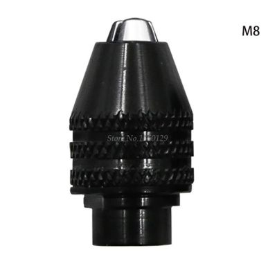 HH-DDPJ1pcs Mini Multifunctional Multi  M7/m8 Keyless Drill Chuck For Rotary Tools M8x0.75 Quick Change Three-jaw Drill Chuck